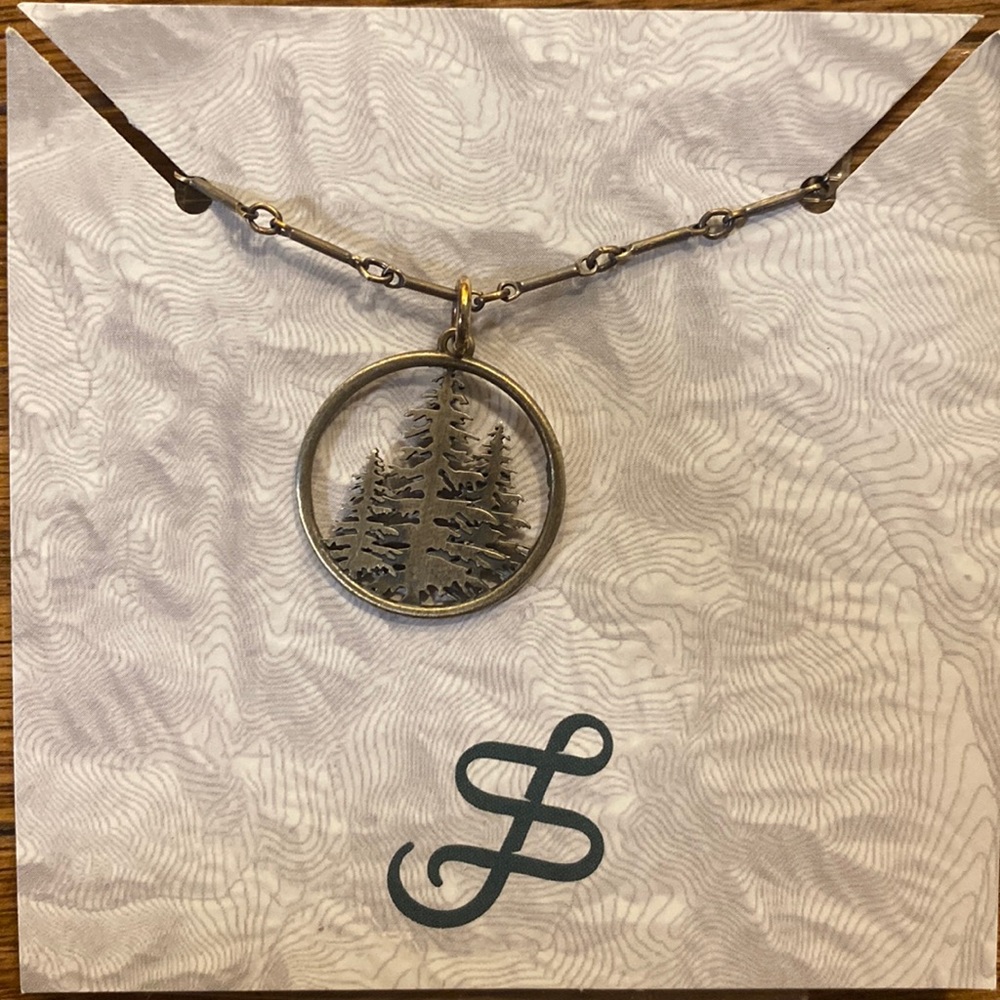 Utah tree necklace